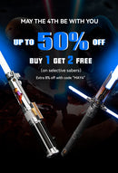 CLAIM 2 FREE MYSTERY SABER （on selective sabers）