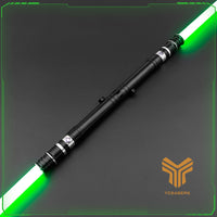 YCSABERS neopixel lightsaber Glory double blade