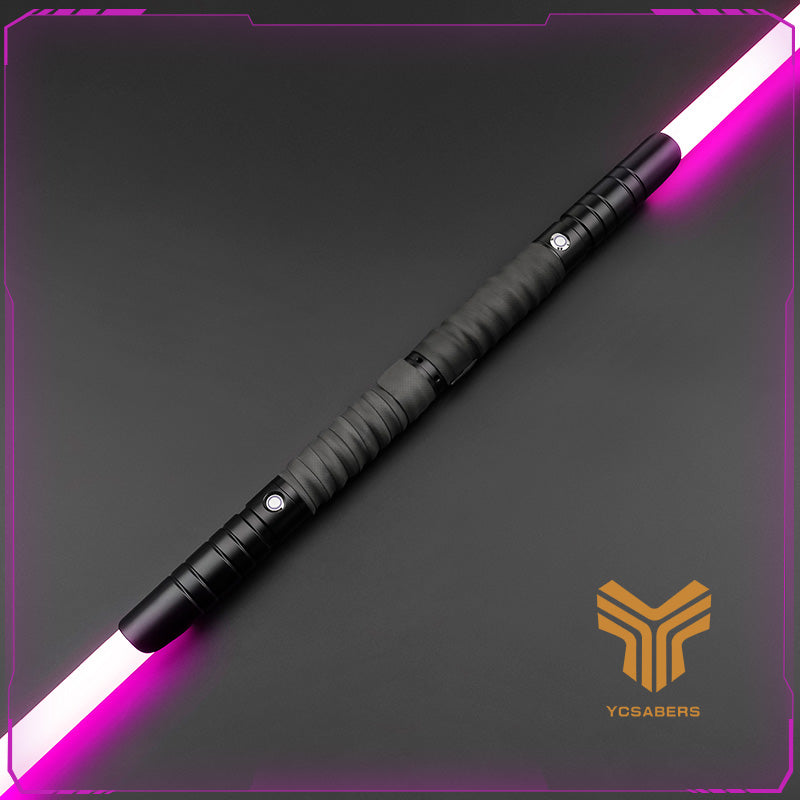 YCSABERS Netherworld double-bladed neopixel lightsaber