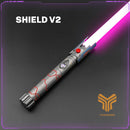 YCSABERS neopixel lightsaber shield