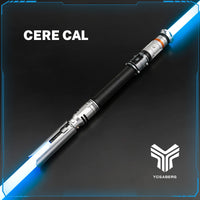 Ycsabers neopixel lightsaber Cere with Cal