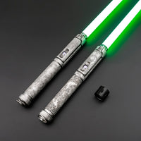 YCSABERS neopixel lightsaber galactic double-bladed